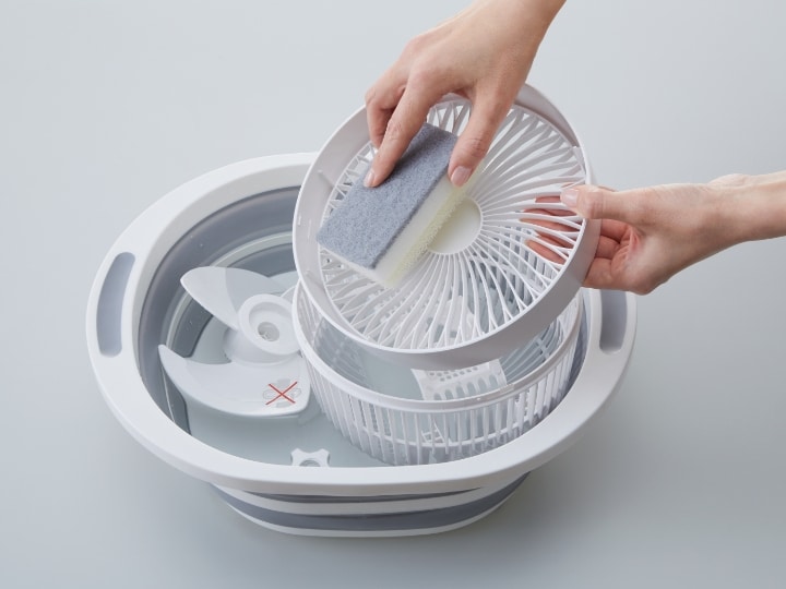 サーキュレーターを分解して洗う