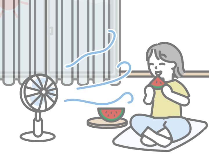 室内の暑さ対策14選！涼しく快適に過ごせるグッズ＆アイデア