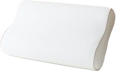 硬くなりにくい波型低反発まくら