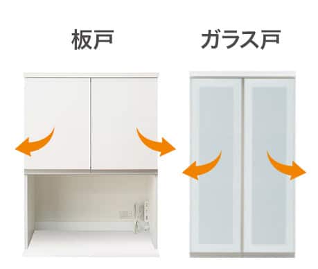 開き扉のイメージ