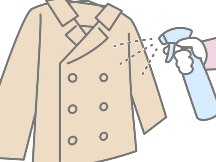 衣服や布団を収納する際に、ニオイが気になる場合は消臭スプレーをかけてから収納しましょう