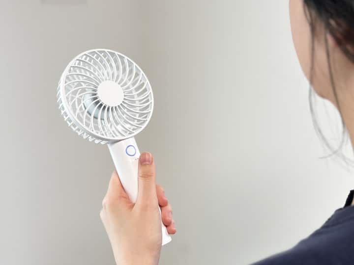 充電式ハンディファン