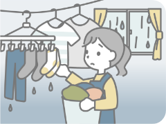 部屋干しを効率的に乾かすコツ＆臭わせない方法
