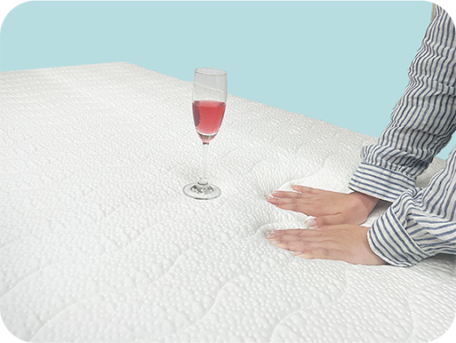 振動が伝わりにくいため飲み物がこぼれにくい