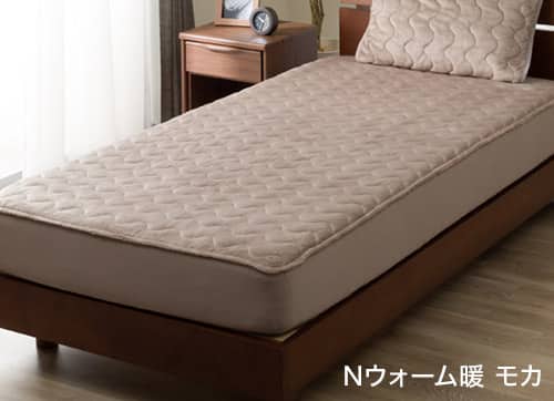 シーツと一体化でズレにくい BOXパッド