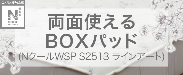 両面使えるBOXパッド (NクールWSP S25 ラインアート)