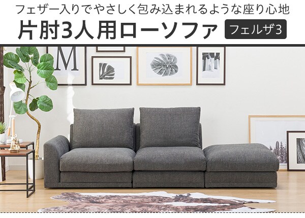 相反する 構成する オセアニア 片 肘 ソファ ニトリ