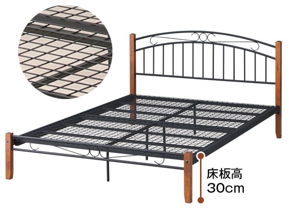 通気性の良いスチール製のメッシュ床板