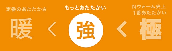 NウォームSP　もっとあたたかい