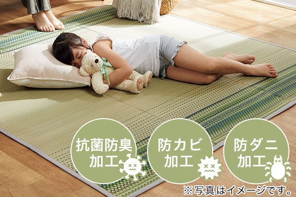 抗菌防臭、防カビ、防ダニ加工