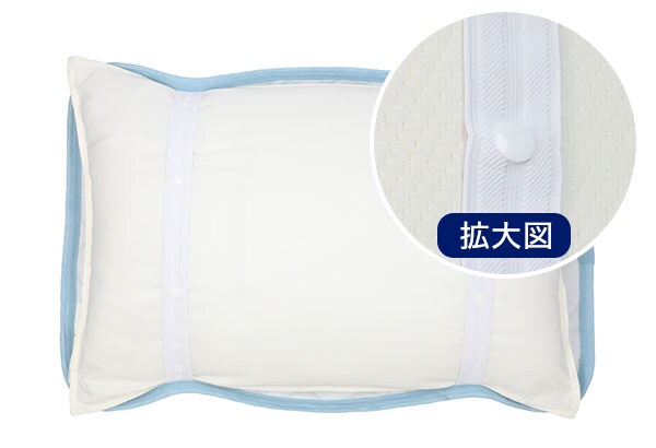 2本のゴムバンド付きで着脱簡単