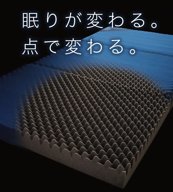 眠りが変わる。点で変わる。
