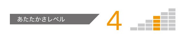 あたたかさレベル4