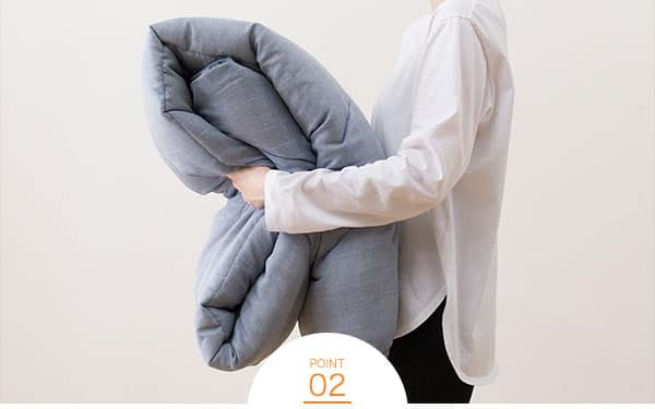 そのまま使える温度調整掛け布団