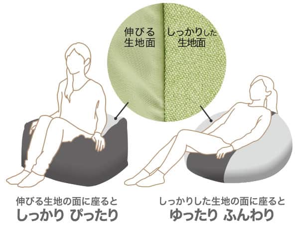 ビーズソファカバー 