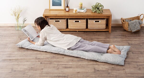 7807124s 大判長座布団(Nクール GA2401 GY)