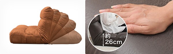 つながるワイドポケットコイル座椅子(ロダワイドHP)