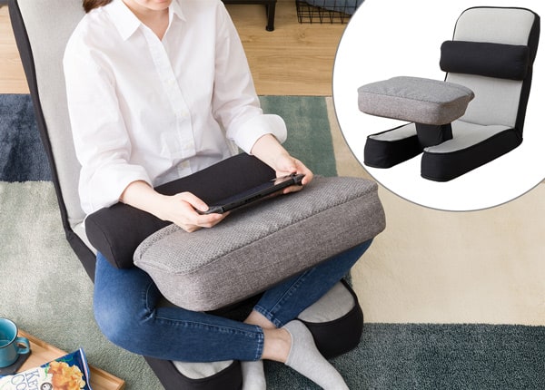 ゲーミング座椅子 専用テーブルカバー付(LC-B12TAB GY) | ニトリネット