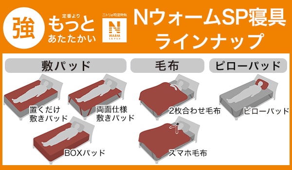 23年度 NウォームSP寝具