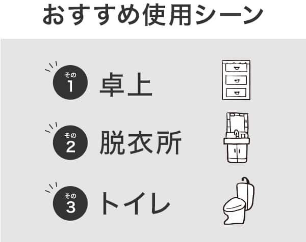 おすすめ使用シーン