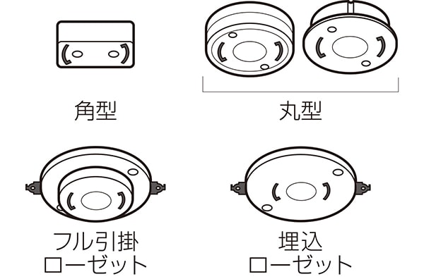 取付可能な引掛けシーリング