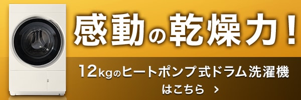 ヒートポンプ式ドラム洗濯機はこちら