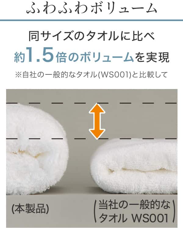 ふわふわボリューム