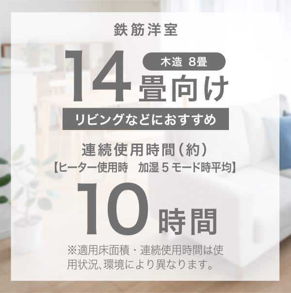 鉄筋洋室14畳向け