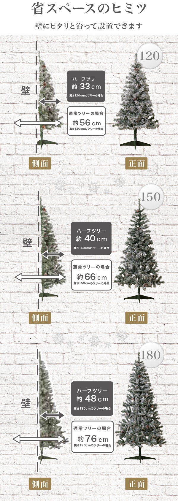 省スペースのヒミツ