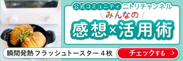 瞬間発熱フラッシュトースター みんなの感想活用術