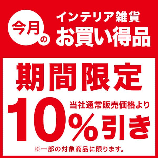 今月のお買い得品　おすすめアイテムが月替わりでお得に 
