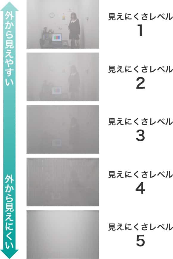 遮像レースカーテン