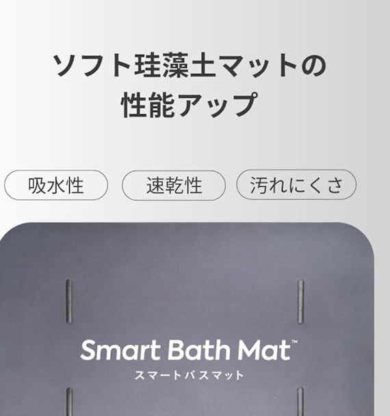 issin 取り換え用ソフト珪藻土マット ダークグレー | ニトリネット