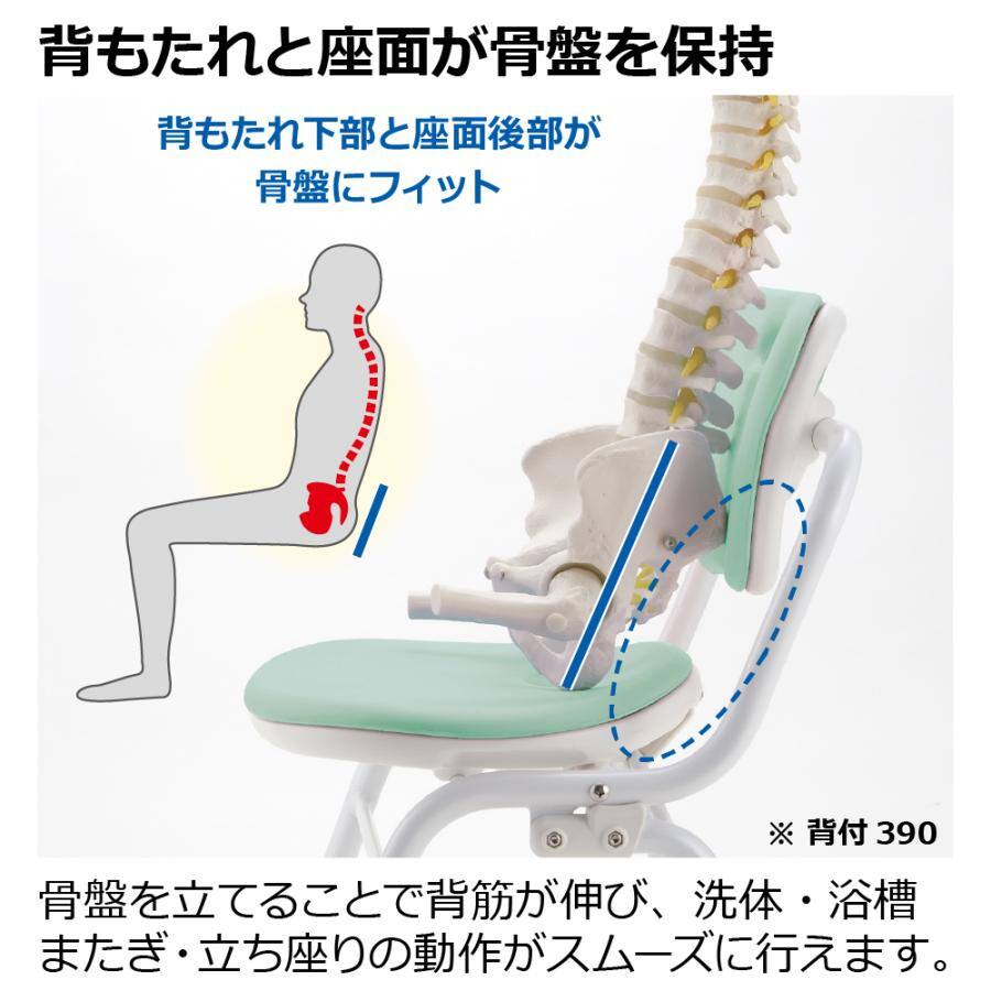リッチェル やわらかシャワーチェア クレオ折りたたみ(防カビプラス