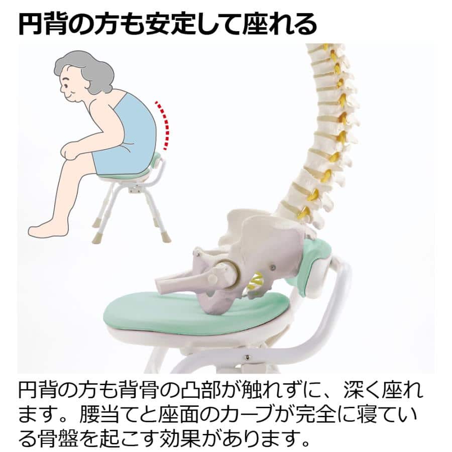 リッチェル やわらかシャワーチェア クレオ折りたたみ(防カビプラス