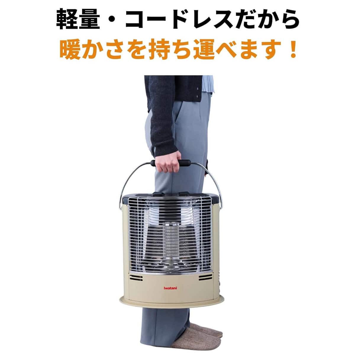 Iwatani デカ暖III カセットガス ストーブ 暖房 災害用品 停電対策