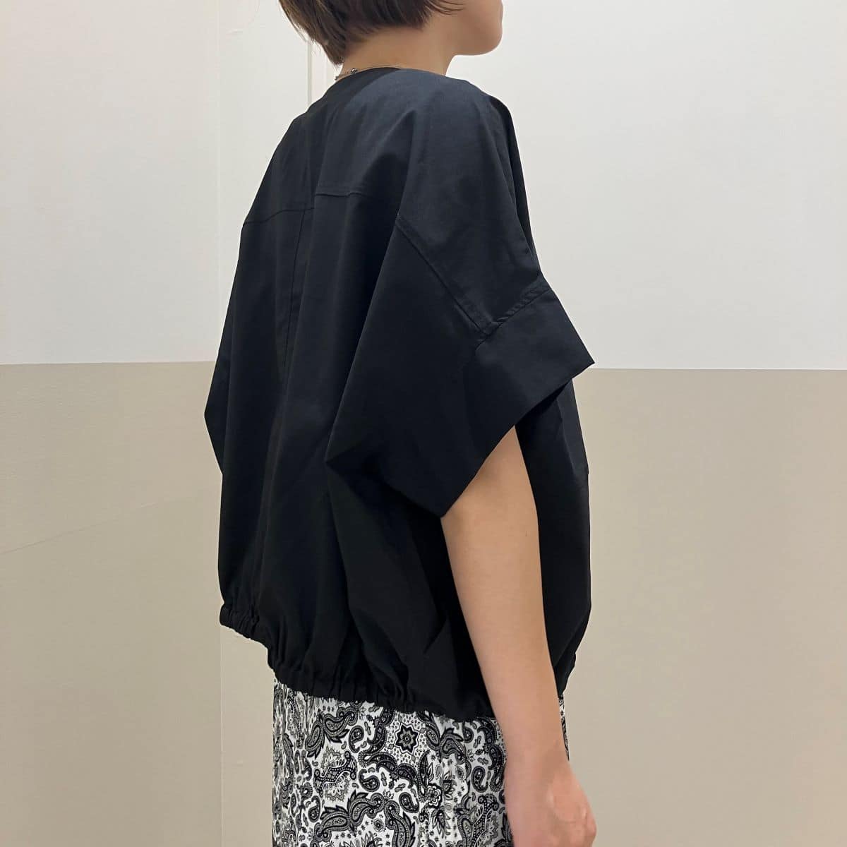ドライタッチ半袖ブルゾン
