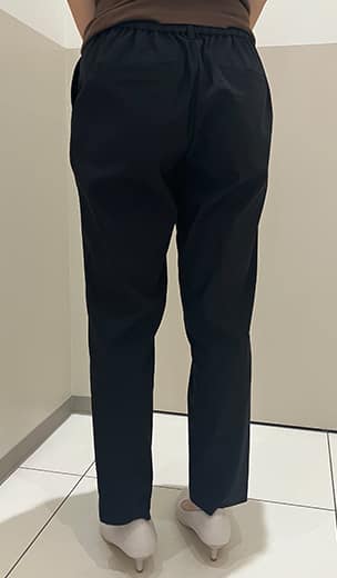 ストレッチピケテーパードパンツ