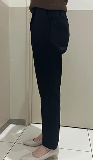 ストレッチピケテーパードパンツ