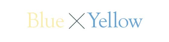 blue × yellow