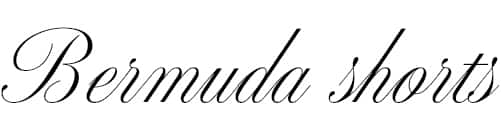 Bermuda shorts